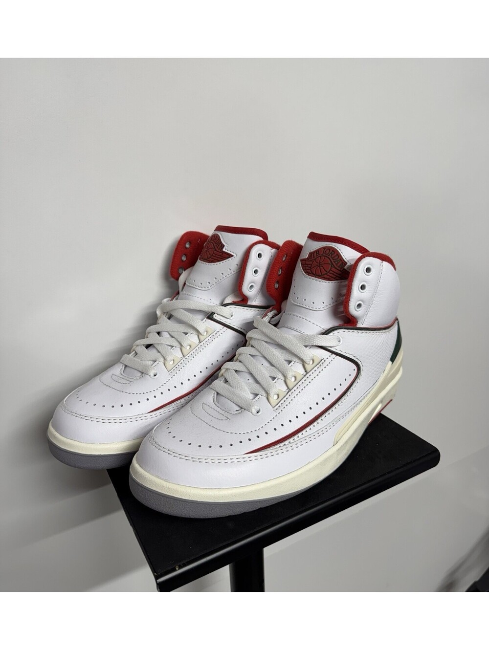 Nike Air Jordan 2 Retro OG High Origins Italian GS Sneaker Size 6.5Y / 8W New